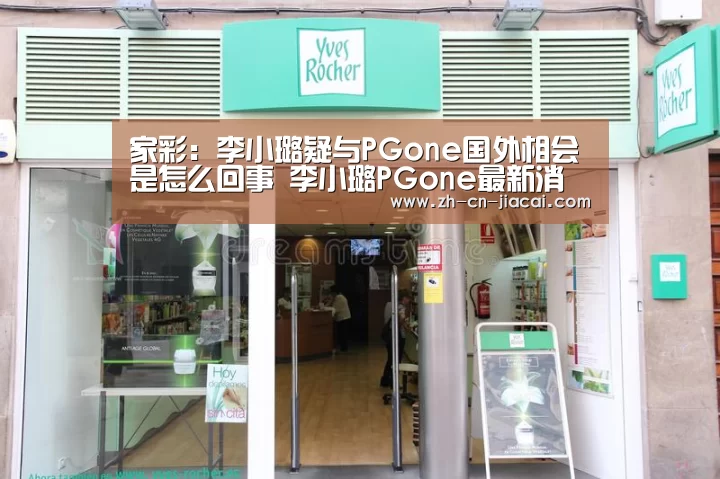 家彩:李小璐疑与PGone国外相会是怎么回事 李小璐PGone最新消息(图2) 家彩